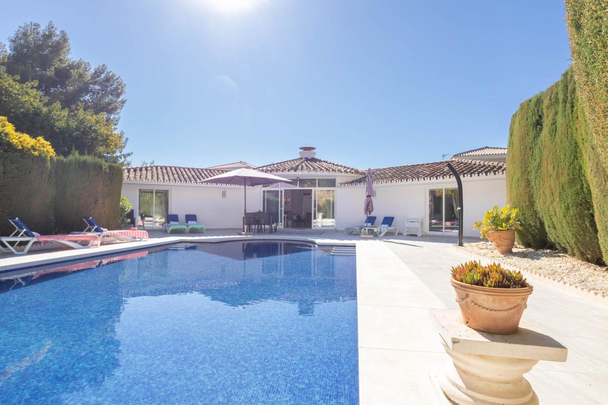 Pool Villa Rancho Domingo Family Friendly - Happy Rentals Benalmádena Zewnętrze zdjęcie